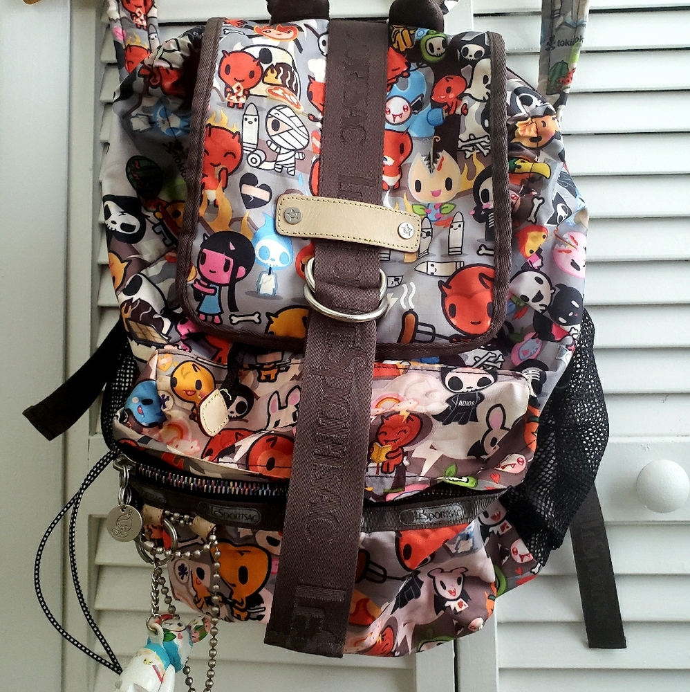 Tokidoki LeSportsac Inferno Scuola backpack